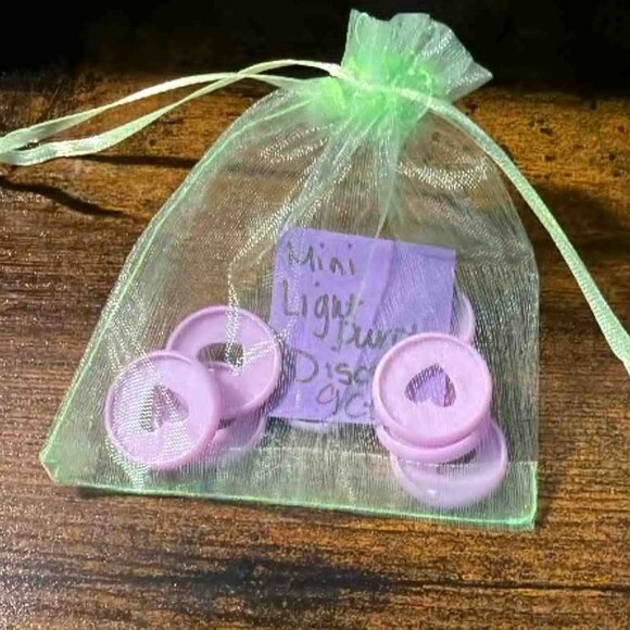 Happy planner - Plastic Purple Mini Discs - 9CT - Picture 1 of 1